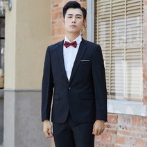 빅사이즈 턱시도 세트 M ~ 8XL 신랑 예복 웨딩 촬영 가족사진 남성 면접 정장 바지