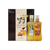 강원양봉 사양벌꿀100%(1kg x 2병), 1kg, 2병