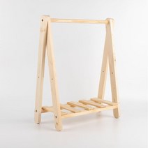 HM 댕댕냥냥 반려동물 옷 원목 행거