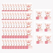 프리미엄 하이드로겔 턱 v라인 리프팅 50+6팩 LS0128, 단품, 색상:프리미엄 v팩|사이즈:50팩+6팩