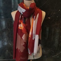 에스틸로 노블레스 방적사 스카프 E19F2PO302