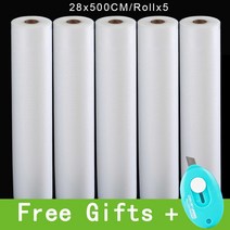 가저용 냉장고 주방 음식 진공 보관 팩 롤과 실러기 12 15 20 25 28cm, [09] 28x500CM 5Rolls, 09 28x500CM 5Rolls