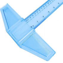 가벼운 수평 수직 T자 티자 건축 목공 타일 도면 제도, 사이즈, 45cm