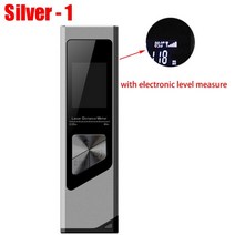 레이저 거리 측정기 휴대용 레이저 줄자 메트로 건설 룰렛 건설 도구, 3-6천만, 수준으로