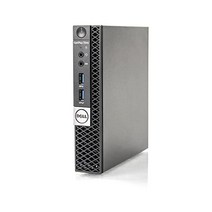 Amazon Renewed Dell 옵티플렉스 7040 마이크로 폼 팩터 데스크톱 인텔 Quad Core i56500T 2.5Ghz 16GBDDR4 256GBNVMe SSD Wi
