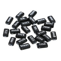 구슬 공급 공예품 선물 비즈 장식, 15x8x5mm, 아크릴, 그룹 2