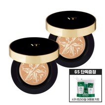 도자기피부 VT 에센스 스킨 파운데이션 팩트 듀오, 색상:21호, 단품