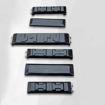 굴삭기 고무 패드 궤도 트랙 미니 크레인, 380 폭 클립패드 한대분 80개 (고급)