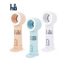 에이치앤오 날개없는 휴대용 선풍기 X11S, 화이트