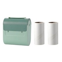 가팡 휴대용 돌돌이 테이프클리너 본품 LIBA047 그린 01번 + 리필 2p 세트, 1개