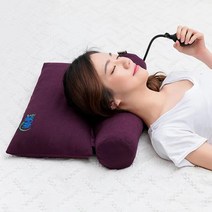 목어깨 열 찜질 베개 마사지기 경추베개 수면결명자 발열복원 경추충기 목보호대 온열찜질 견인베개 목 어깨 안마기 승모근 승모근 없애는운동 어깨뭉친근육풀기 홈쇼핑 백화점 소형 목어깨, 에어 메밀 껍데기--보라색