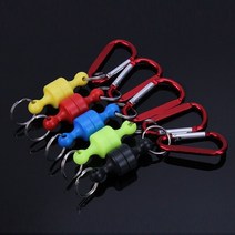 PGM1*^몰암산코리아 낚시용 다용도 마그네틱 버클 카라비너 도버클 등산 도고리 용버클 용고리 도카라비너^*1췤pgm, *^^옵션*^레드