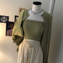 올오브더 / 여름 시원한 부클 크롭 볼레로 가디건 8color