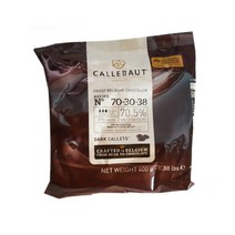 칼리바우트 다크커버춰 초콜릿 400g 70.5% 70-30-38, 구매함