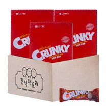 롯데제과 크런키 초코바 30g x 30개
