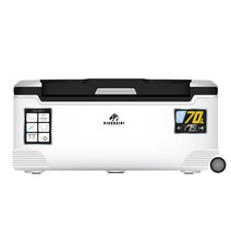 바다낚시박스 낚시쿨러 아이스박스 70L 80L 대용량, 70L- 블랙 (보온시간 150시간 이상)