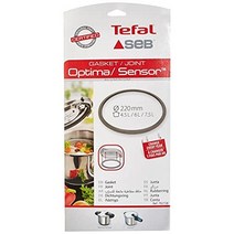 T-Fal SS-796805 Pressure Cooker Optima 6L Sealing Ring, 1, Grey