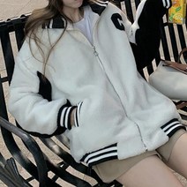 여성 야구점퍼 겨울 털자켓 숏자켓 캐주얼 집업 점퍼여성야구점퍼여성겨울자켓과잠디자인여성아우터과잠바대학과잠여성간절기아우터야구잠바여성잠바학생회잠바