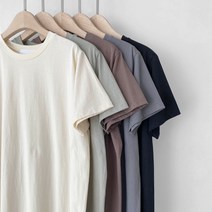 메일리 순면 홀가먼트 발목기장 뒤트임 쿨 봄 여름 오버핏 여자 여성 면 반팔 롱 원피스