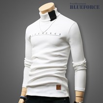 블루포스 터틀 티엘시(JJPTM5) 폴라티 목티 남자 기모 터틀넥 긴팔티셔츠 목폴라 남녀공용 단체티 빅사이즈 커플티