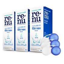 바슈롬 리뉴 후레쉬 + 렌즈케이스, 500ml, 78개