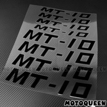 야마하 MT 01 03 10 MT01 MT03 MT10 용 8X 맞춤형 오토바이 Iner 휠 림 데칼 반사 스트라이프 방수 스티커, [02] MT01 White