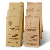 강원6차산업 정선 동트는농가 자연발효 청국장찌개와 곤드레된장찌개 2인분 x 6봉
