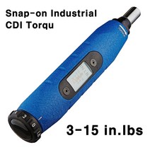 스냅온 CDI 정밀 가변 토크 스크류 드라이버 렌치 가정용 공구 3 15 inlbs