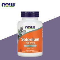 나우푸드 셀레늄 셀레니움 100mcg 250타블렛