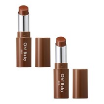 House of Rose Oh Baby Scrub Lip Balm Oranget 하우스오브로제 오 베이비 스크럽 립밤 오렌지티 4g 2팩