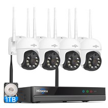 300만화소 옥외무선3MP고화질Wi-Fi CCTV 세트 실내 360도 파노라마 카메라, 38WK-4HD203, 적외선 야시, 할 수 있다