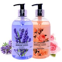 매끄럽고 향기나는 [루디프로푸미/이탈리아] 아로마틱 센츠 바스샤워젤 바디워시 500ml 라벤더 로즈, 1개