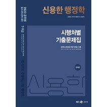 2023 신용한 행정학 시행처별 기출문제집, 코일링 추가2개 [파랑]