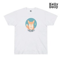 KellyDolly 브랜드 애니멀즈 빅로고 6종 남자 여성 면 반팔티