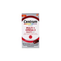 [Centrum] 센트룸 센트룸 실버 멀티 + 오메가 3 어덜트 50+ 60 미니 소프트젤