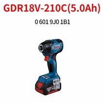 보쉬 충전 임팩 드라이버 전동 드릴 GDR18V-210C 18V, 단품
