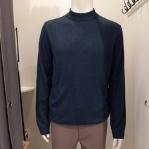 란찌 2021년 메리노 울 스탠다드모크넥LAKL21WG1(잉크블루)-pt-