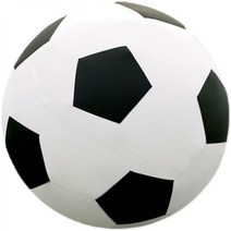 PVC 대형 축구공 풍선 공굴리기 명랑 운동회 레크리에이션 게임 소품 큰공 에어볼, 07 도톰형 150cm 축구