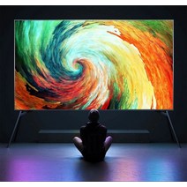 대형티비 65 70 80 100 인치 tv Xiaomi 4K HD 100 인치 LCD, 90인치