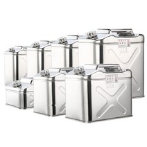 스테인레스 스틸 기름통 연료통 기름 탱크 예비 50L 60L 대용량, 2. 201 SUS  이중두께 60L