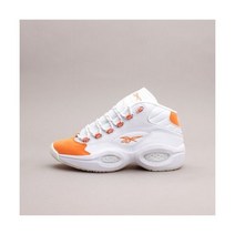 Reebok 리복 클래식 퀘스천 미드 앨런 아이버슨 화이트 오렌지 농구화 HR1049