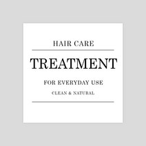 아루아 욕실 디스펜서 물비누 주방세제 디스펜서 샴푸 용기 펌핑 공병, 1개, 라벨(라인)-TREATMENT