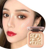 YiYe 가루 하이라이터 파우더 전신 사용 가능 4색, 01#샴페인골드*1개, 4개