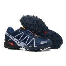Salomon-스피드 크로스 3 CS III 남성 스니커즈 레드 러닝화 플랫 워킹화 트레이너 eur 40-46