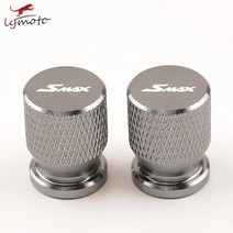 오토바이 CNC 타이어 밸브 스템 캡 밀폐 커버 야마하 SMAX 155 CYGNUS X 용 액세서리, 03 Titanium