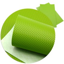 가죽공예 가죽 원단 가죽자투리 20x33cm 일반 색상 Weed 범프 질감 Synthetie 시트 DIY 만들기 활 귀걸이 장식 비닐, [17] 15 fruit green