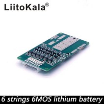 배터리 liitok 6s 24v 15a bms 24v 리튬 bms for electric bike 24v 8ah 10ah 12ah li-ion battery with, 1개, 단일, 단일