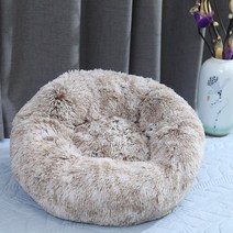 NEW 강아지침대 다용도 고양이침대 소프트 플리스 마약방석 양털원단 대형견방석 40CM-120CM, 연한브라운