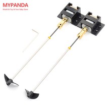 RC모터 변속기 RC비행기 부품 핫더블 모터 RC 보트 드라이브 세트 130 + 시트 구리 커넥터 15CM 샤프트 프