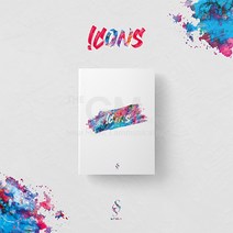 핫이슈(HOT ISSUE)(1CD)-싱글1집[ICONS][초도한정4컷포토필름1종(온팩)](북릿+리릭카드+포토카드+유닛포토카드+스티커)